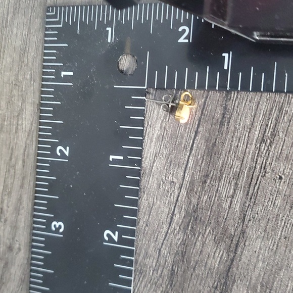 Coral Gem Drop Earrings E1021 - Picture 2 of 2